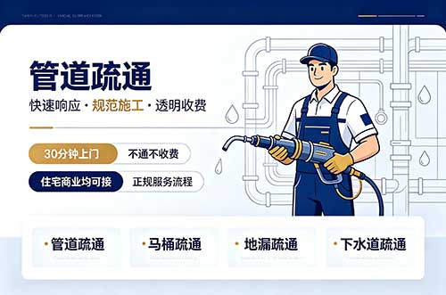 栖霞管道疏通