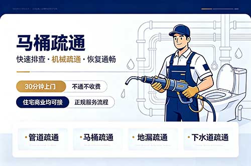 栖霞马桶疏通