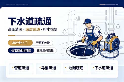 栖霞下水道疏通